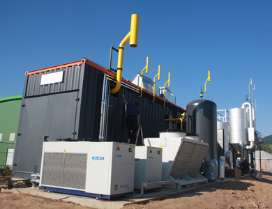 ETW Energietechnik GmbH Compact farm scale biomethane plants - industry news
