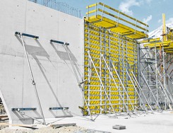 Wall formwork by Doka