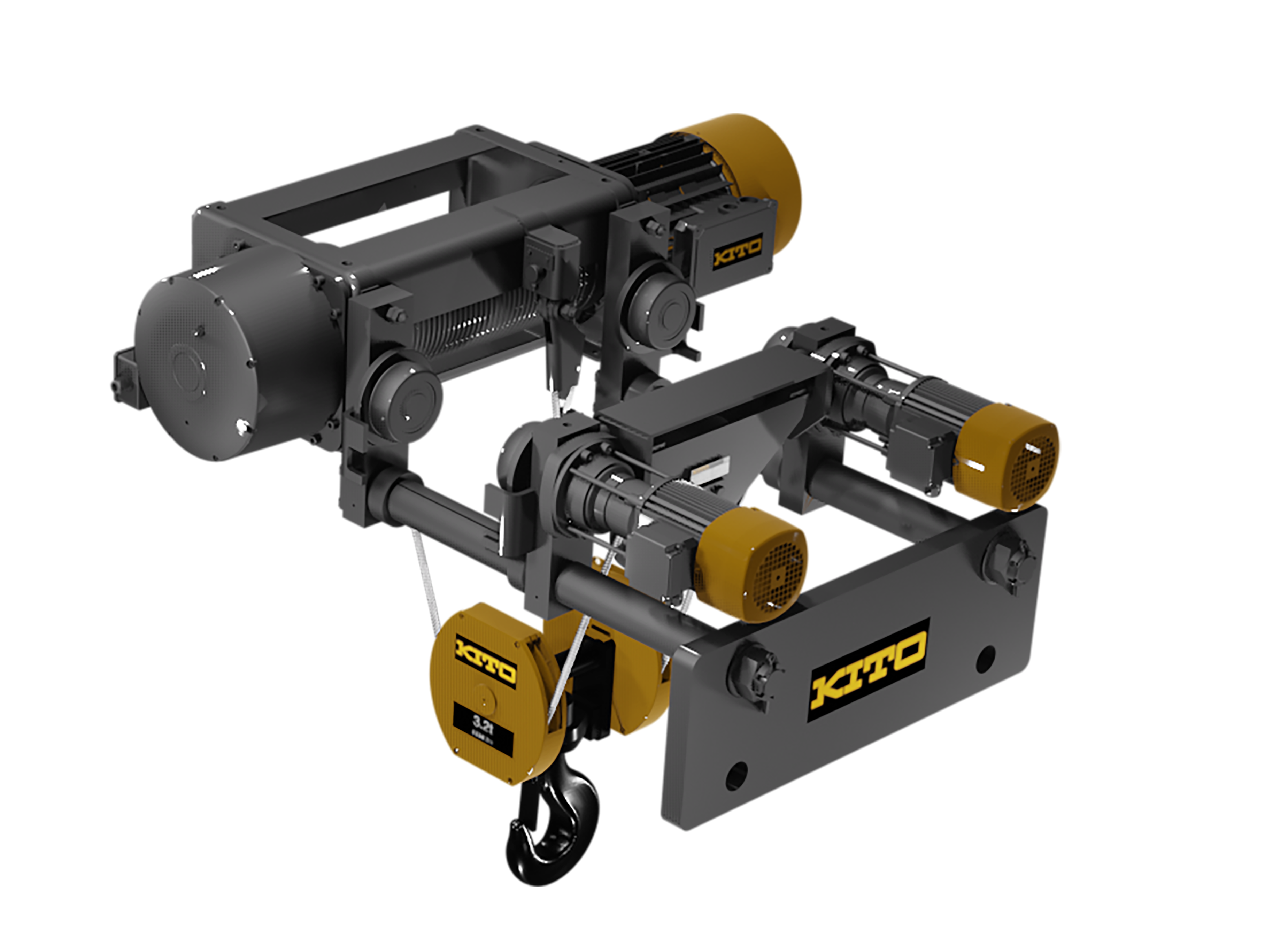 The new KITO RX Wire Rope Hoist