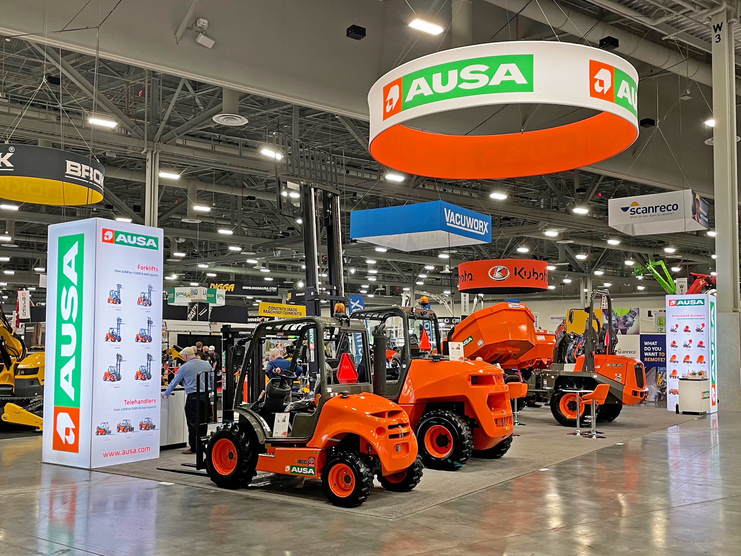 AUSA continues to consolidate in the United States at the World of Concrete trade show