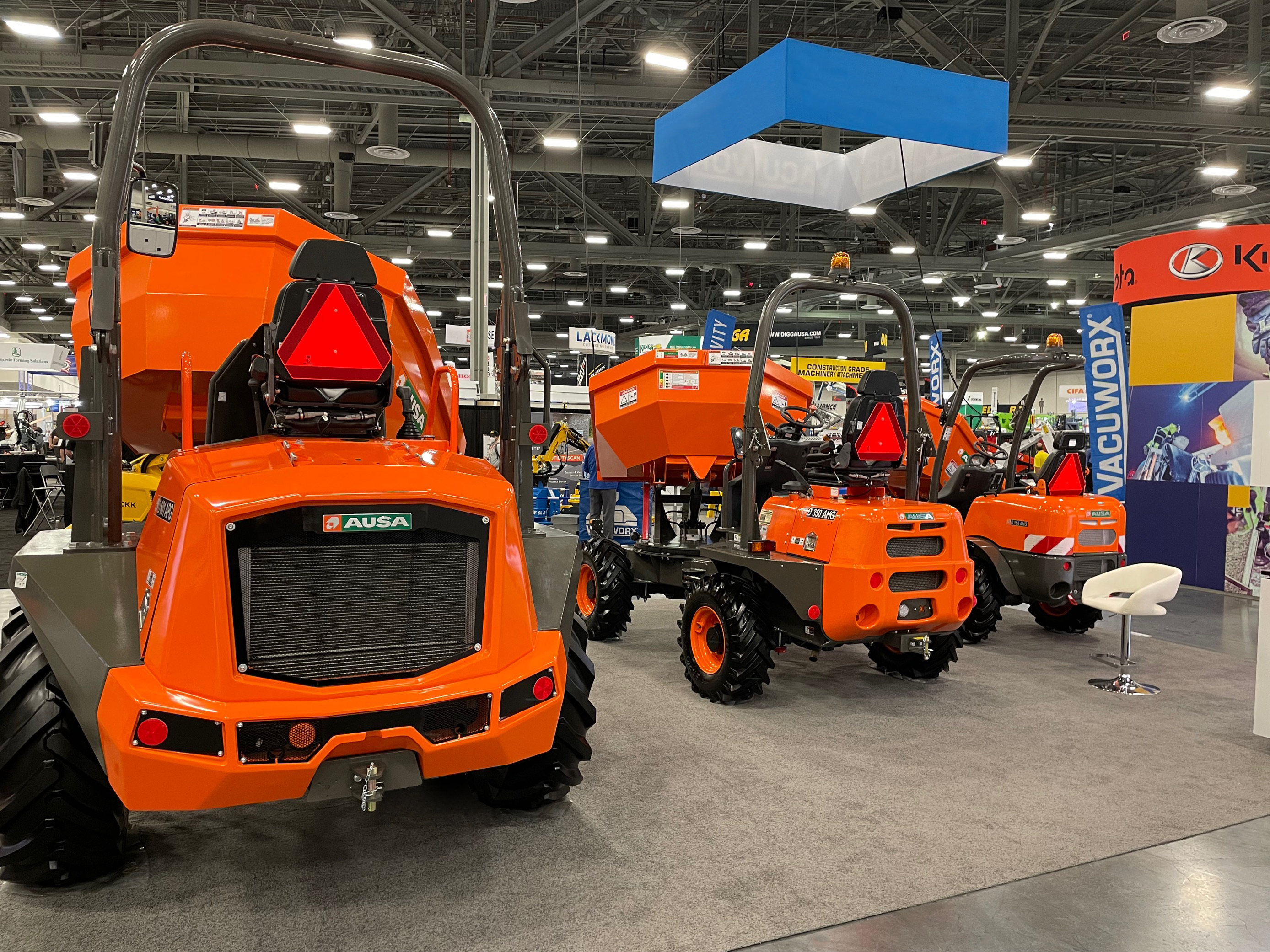 AUSA continues to consolidate in the United States at the World of Concrete trade show <br> Image source: Anmopyc; Ausa