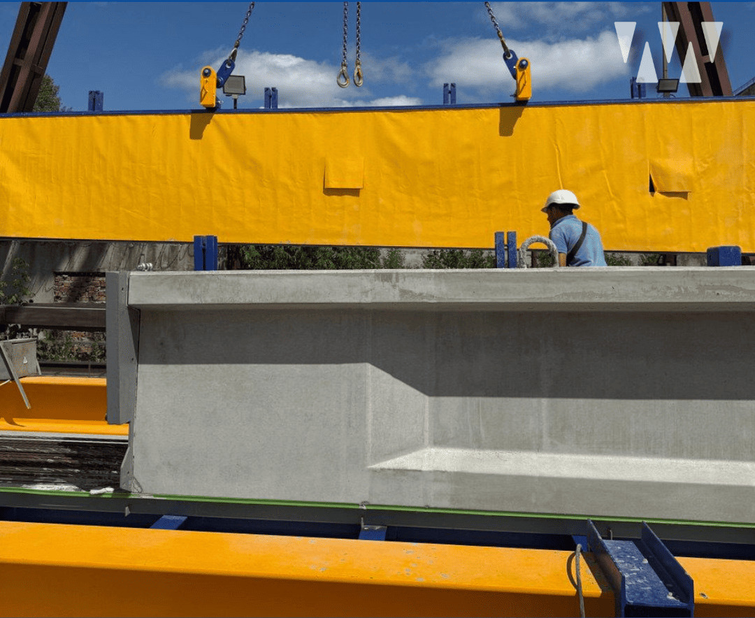 MOLDTECH supplies a 400 t self-reacting prestressing system in Ukraine