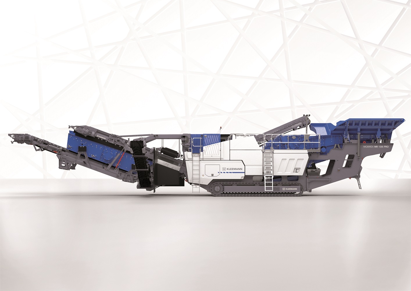 The impact crusher MOBIREX MR 130(i) PRO is the new family member from the Kleemann PRO line. 