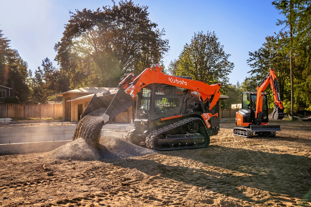 Kubota Introduces New SVL75-3 Compact Track Loader Model