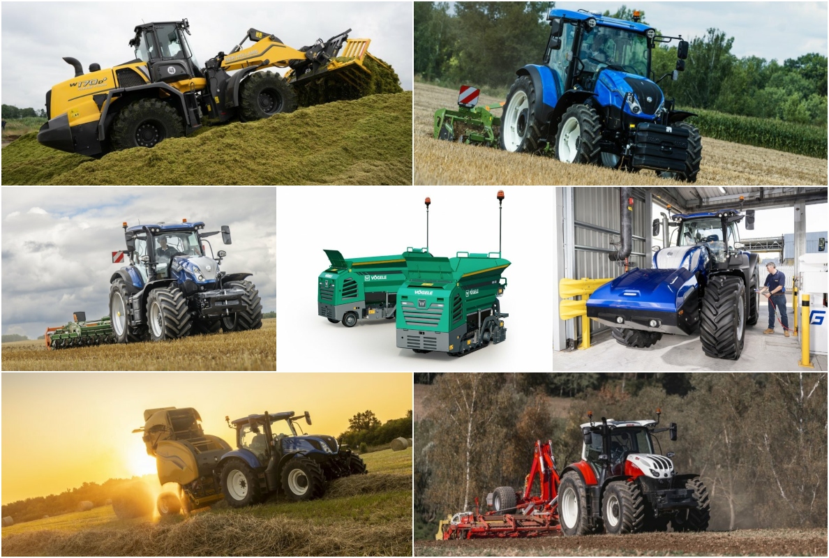 Product launches of September: part 2 (Vögele pavers, New Holland round balers, Steyr tractors, and more)