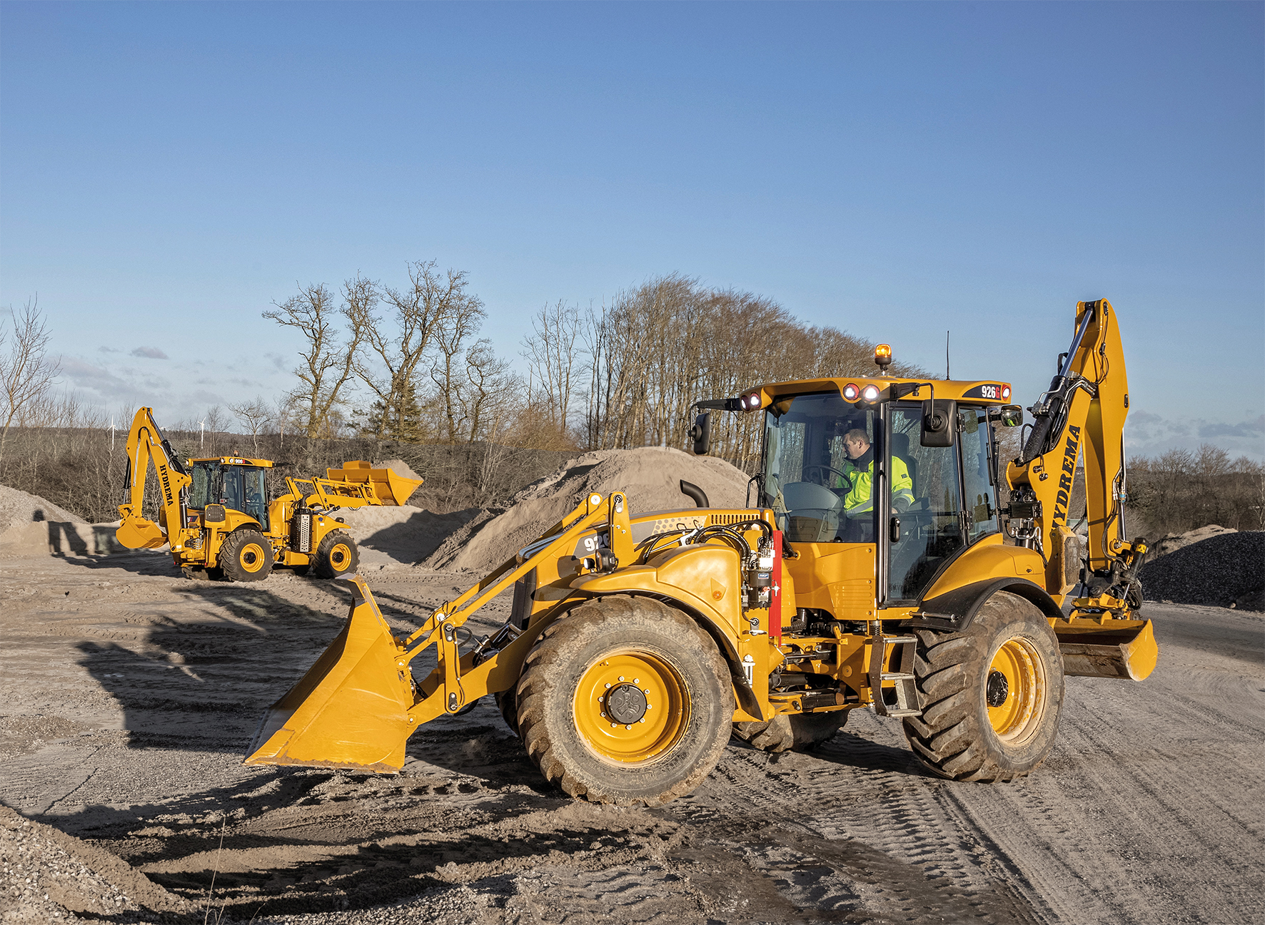 Hydrema launches new series of backhoe loaders with Cummins Stage 5 engines which fully meet the latest emission requirements.