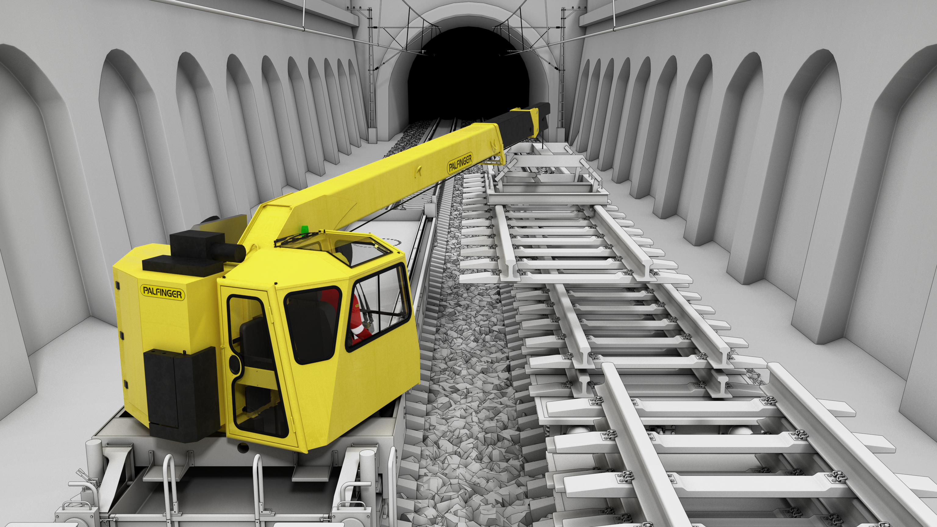 PALFINGER RAILWAY PK700T
