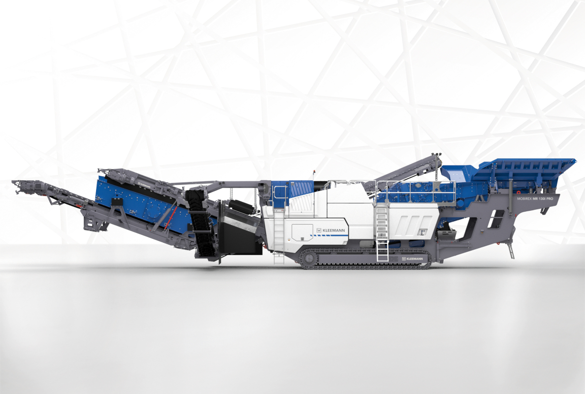 The MOBIREX MR 130(i) PRO mobile impact crusher is the latest member of Kleemann’s PRO-Line family.   