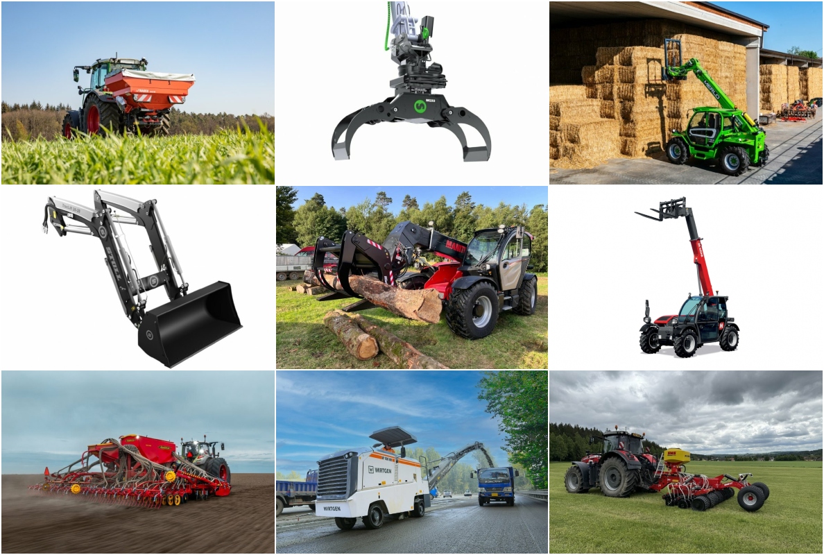 Product launches of October: part 2 (Wirtgen cold milling machines, Manitou telehandlers, Trelleborg tires, and more)