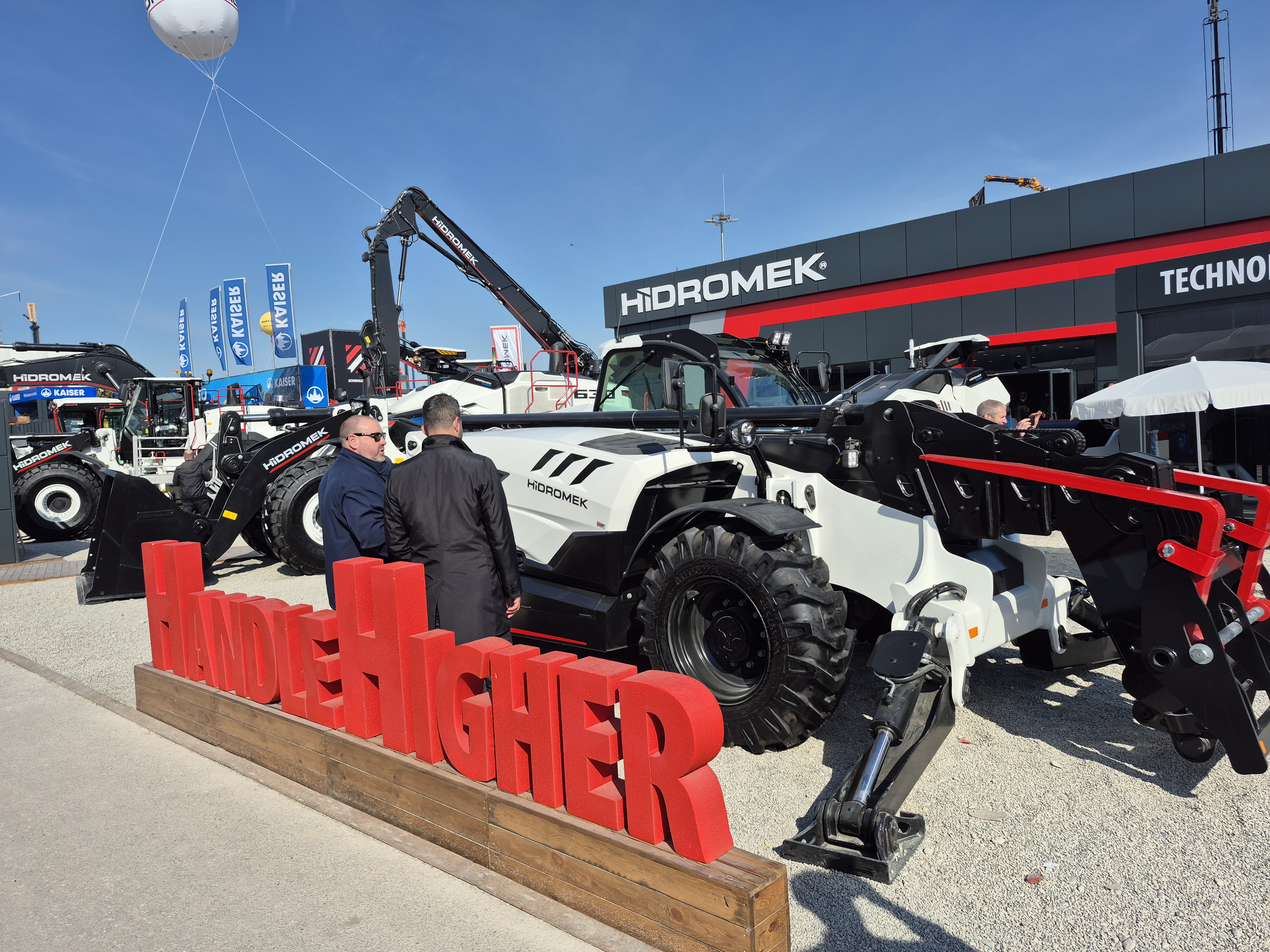 HİDROMEK attracted attention at bauma 2025 with 14 new models