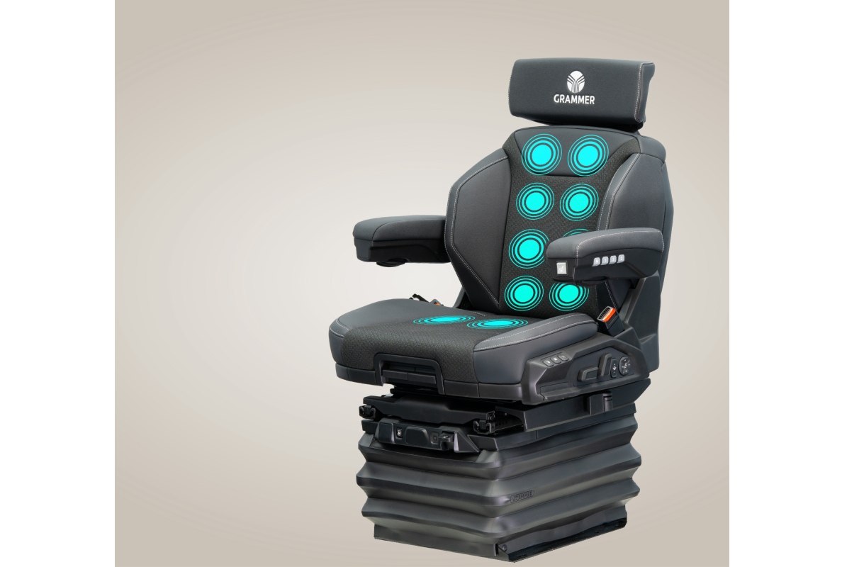 Massage system: The newly developed driver seat Maximo XT