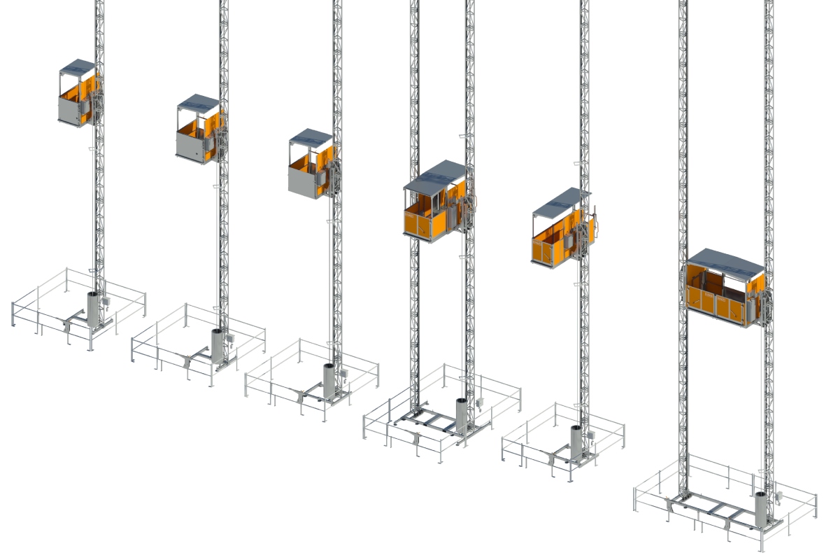 Alimak Vectio 350 - Modular Transport Platform System