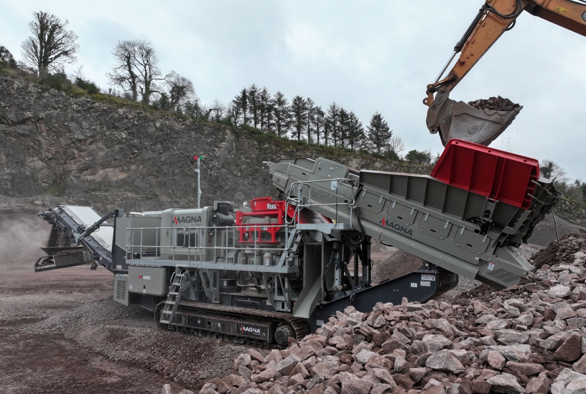 MAGNA to Make Hillhead Debut with MT400C Cone Crusher and MT6S Scalping Screen