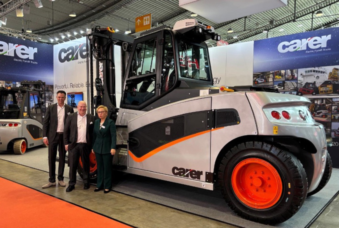Carer at LogiMAT 2026: the high-capacity electric range takes centre stage