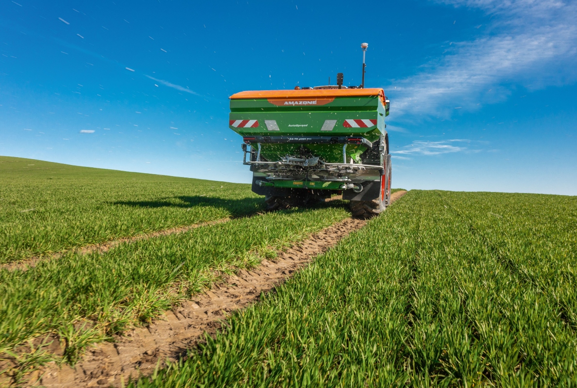 ZA-TS 01 AutoSpread - Self-adjustment of the spreader through measurement of the actual spread pattern.