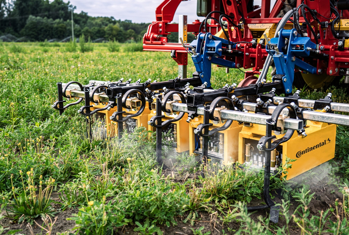 The Weed Control System detects and eliminates weeds organically with high precision.