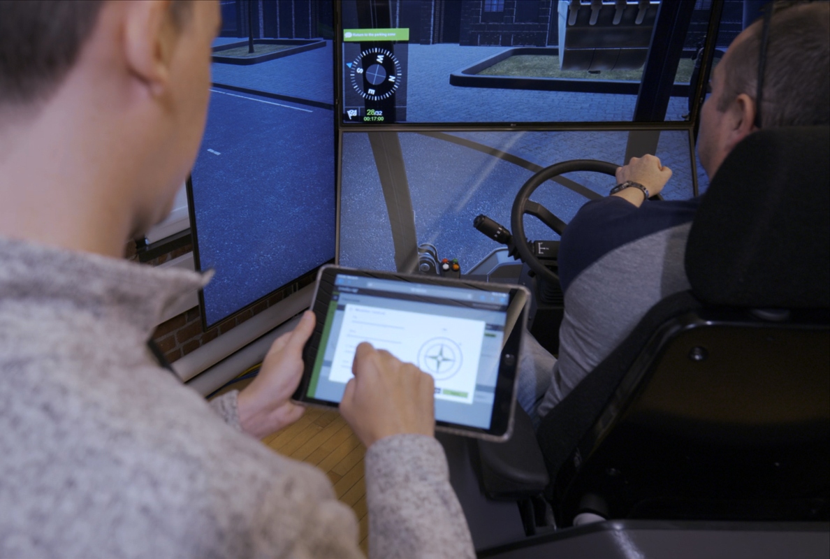 Intellia Instructor on tablet
