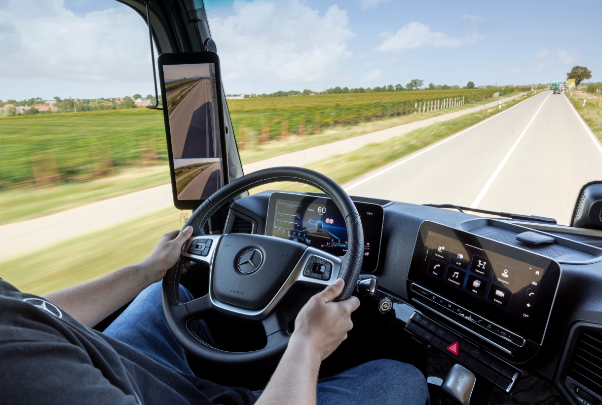 The new Actros L with ProCabin: Aerodynamics count. One of the highlights from Daimler Truck at the IAA Transportation 2024 in Hanover.