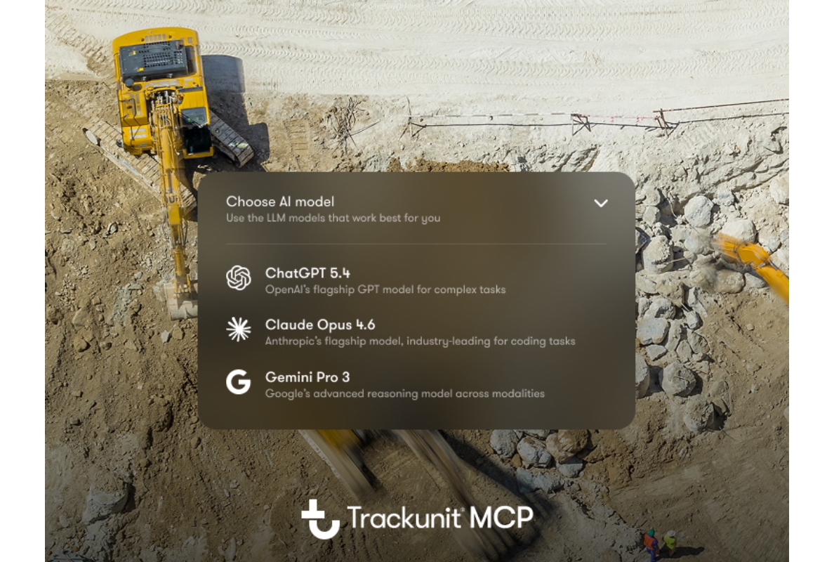 Trackunit introduces AI-driven fleet intelligence solutions at IRE 2026