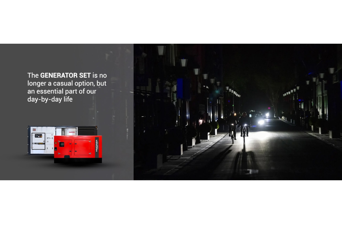 The answer to the blackout: generator sets, the new standard in business continuity