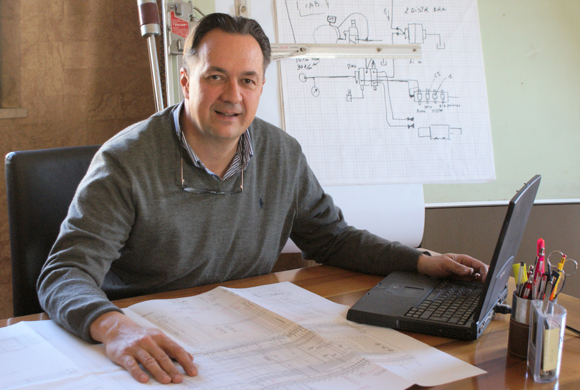Ing. Adriano Pesaresi, founder of Geax