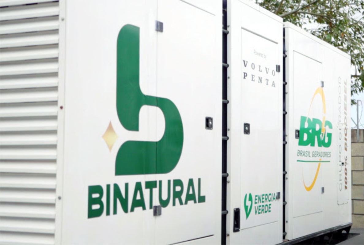 Binatural's biodiesel facility operates with three Volvo Penta-powered BRG gensets.