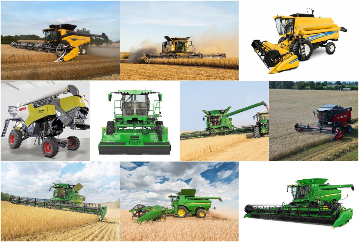 Top 10 most powerful combine harvesters launched in 2025
