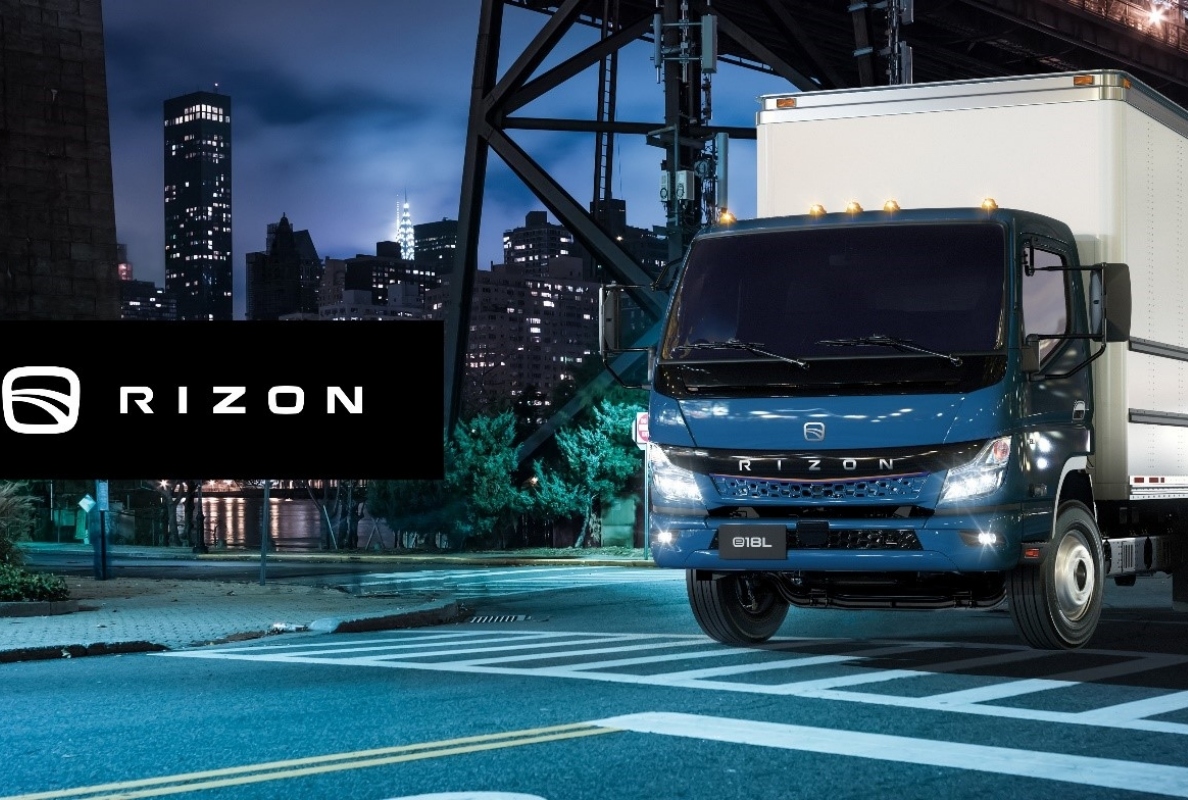 RIZON truck with Van body