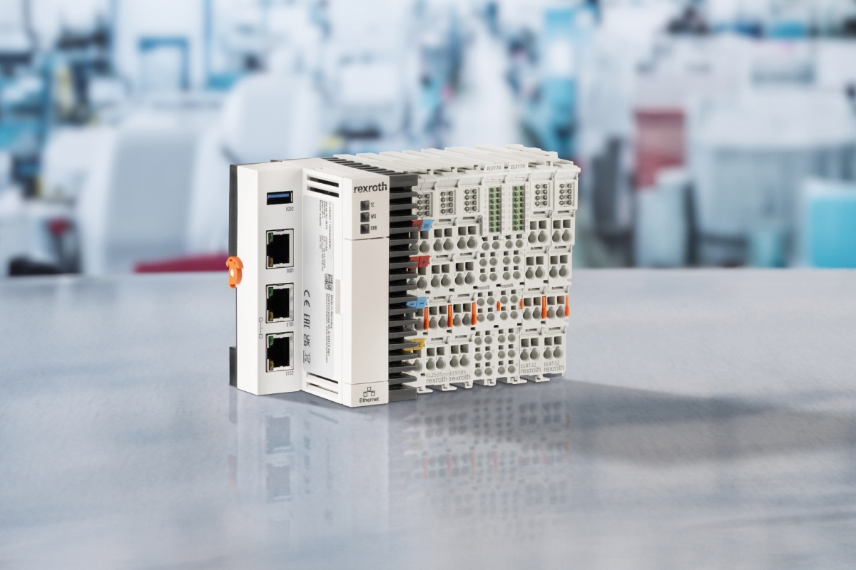 H4U.cube pQ – a completely preconfigured solution for continuously controlling pressure and flow using variable displacement pumps from Bosch Rexroth.