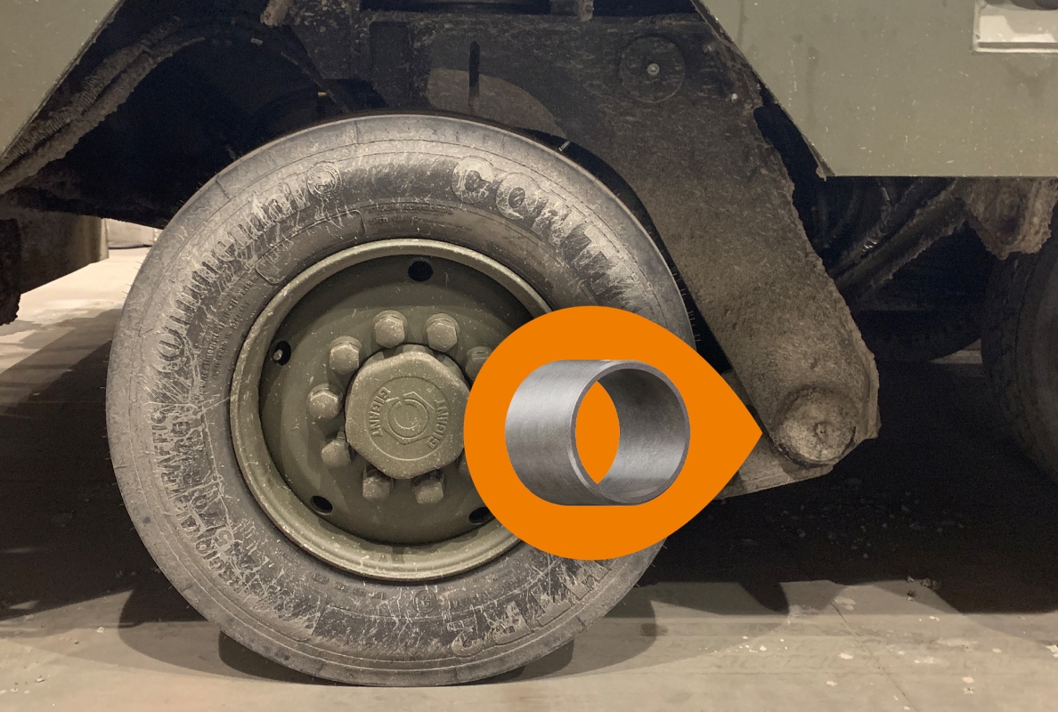 The designers of Demarko use lubrication-free and thus maintenance-free polymer plain bearings of the iglidur G type in the oscillating axle of their articulated lorry trailer.