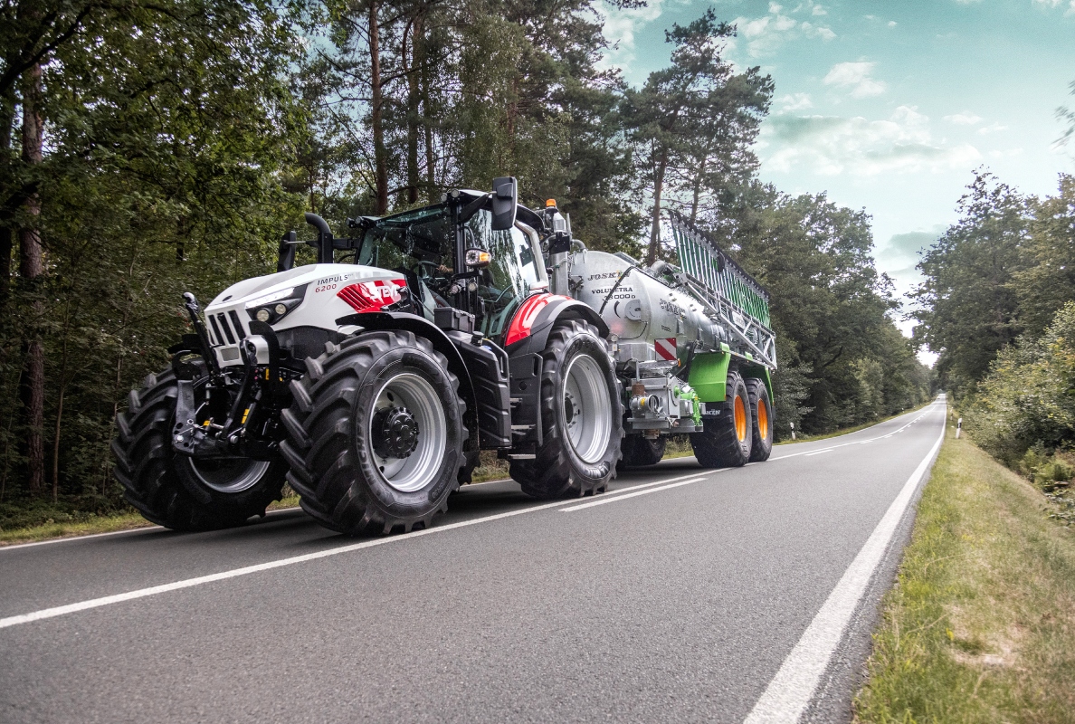 New STEYR® Impuls tractors combine compact power with premium comfort and intelligent control