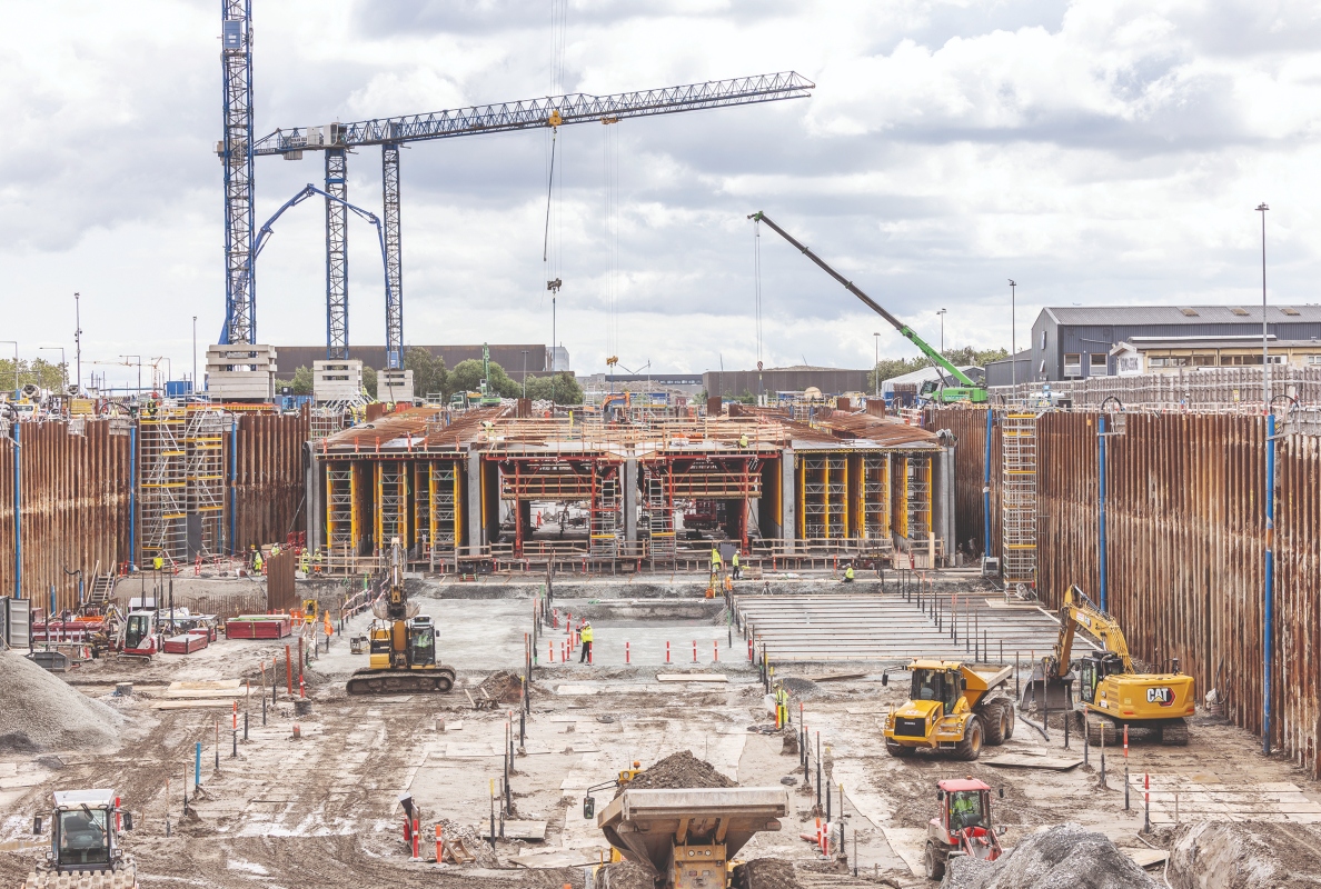 The 1.4-kilometre-long Nordhavn Tunnel in Copenhagen is being constructed as a twin-tube tunnel with separate directions of travel.