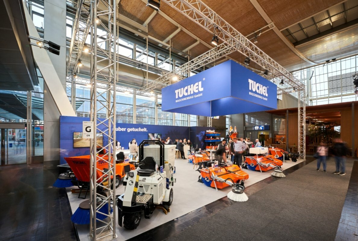 A real eye-catcher: Tuchel´s new, modern trade fair appearance at Agritechnica sends a clear signal about the brand´s future-oriented direction.