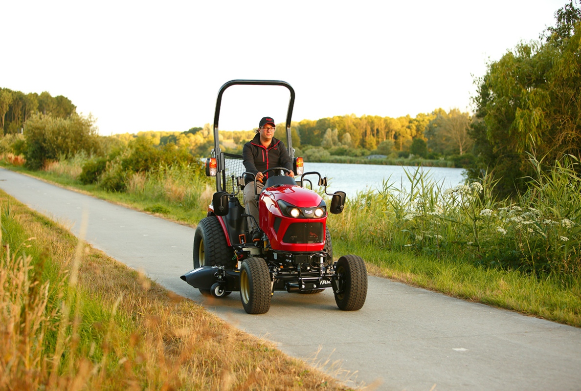 Powerful, yet compact Yanmar SA and YT utility tractor range perfect fit for landscaping, ground care, farming, and gardening