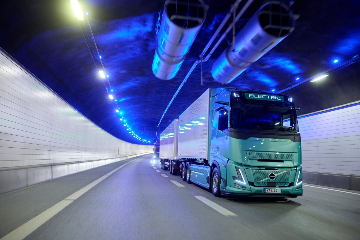 Volvo 80-tonne electric truck