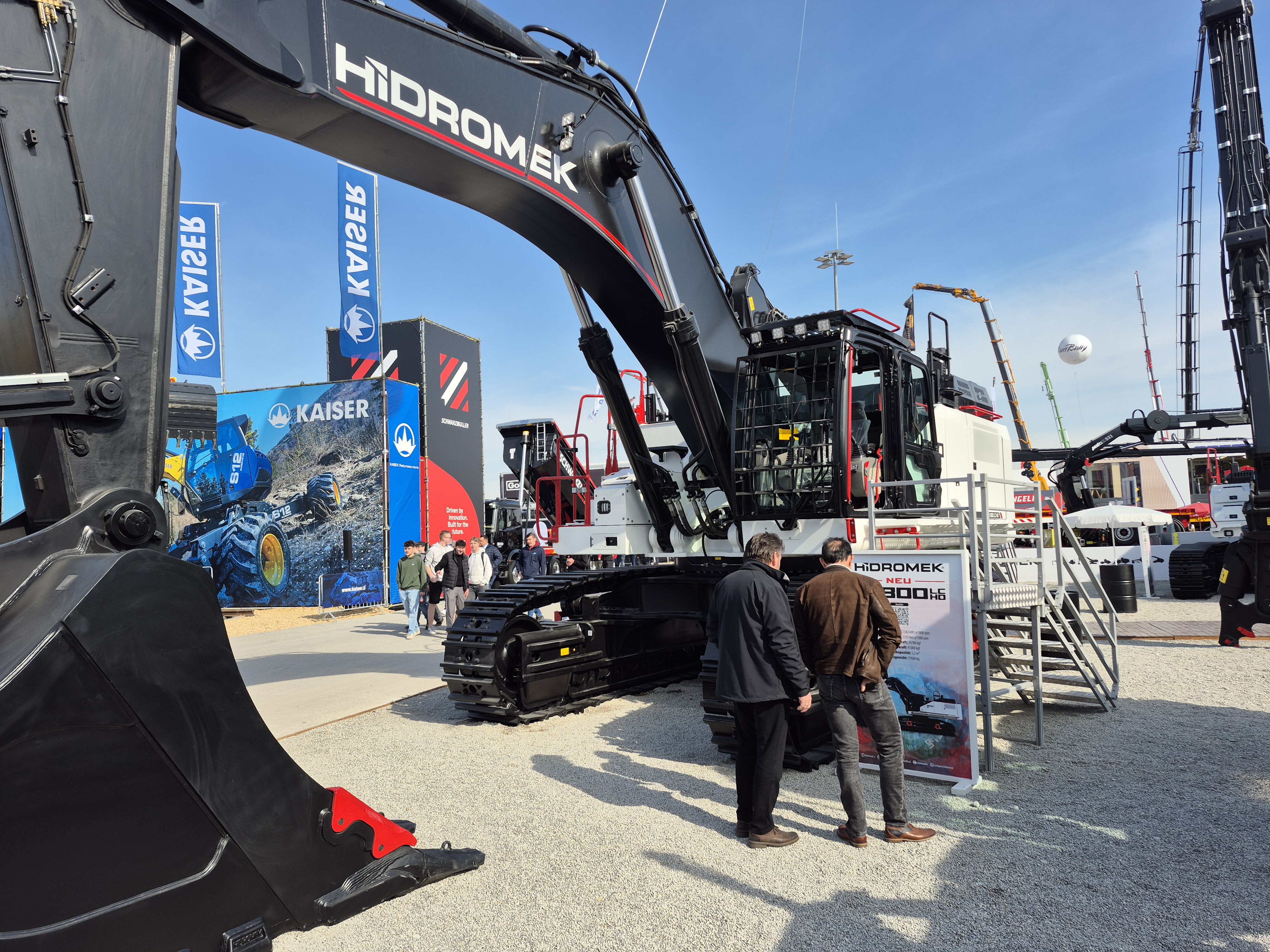 HİDROMEK attracted attention at bauma 2025 with 14 new models