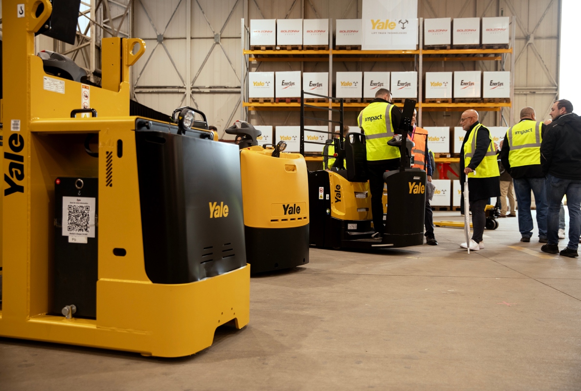 Yale Lift Truck Technologies motivates, empowers, and excites at Impact Live