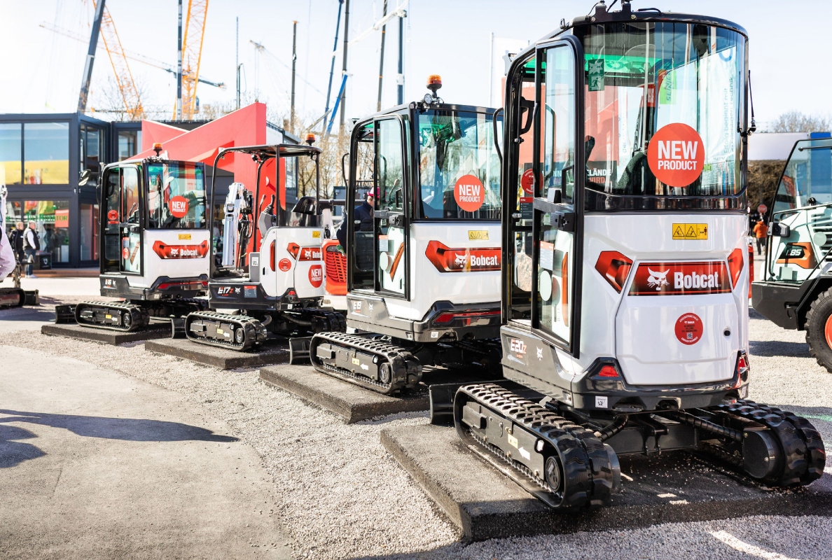 New Generation of Bobcat 1-2 t Mini Excavators: Unbeatable Performance in a Small Package