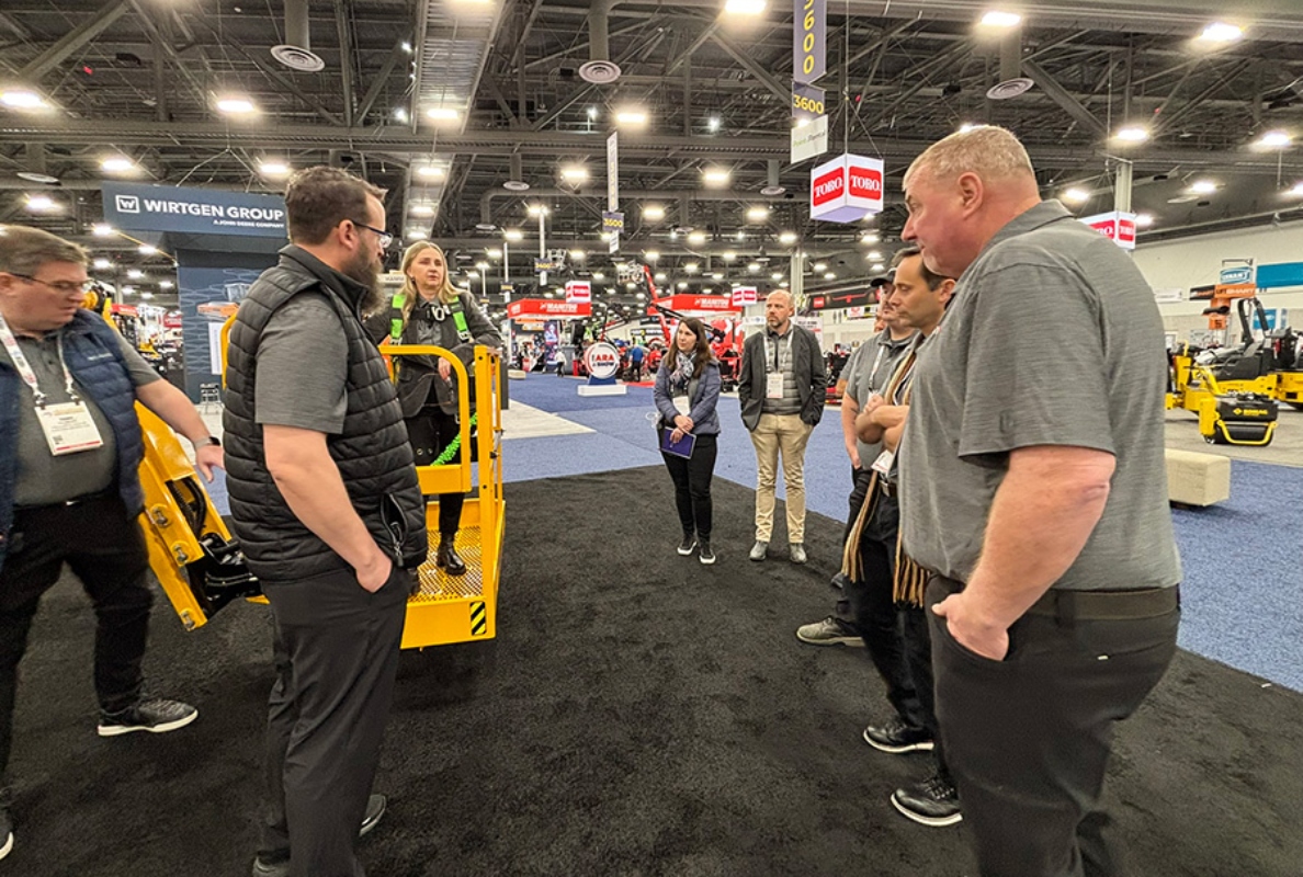 Haulotte USA makes a strong impact at the ARA Show 2025