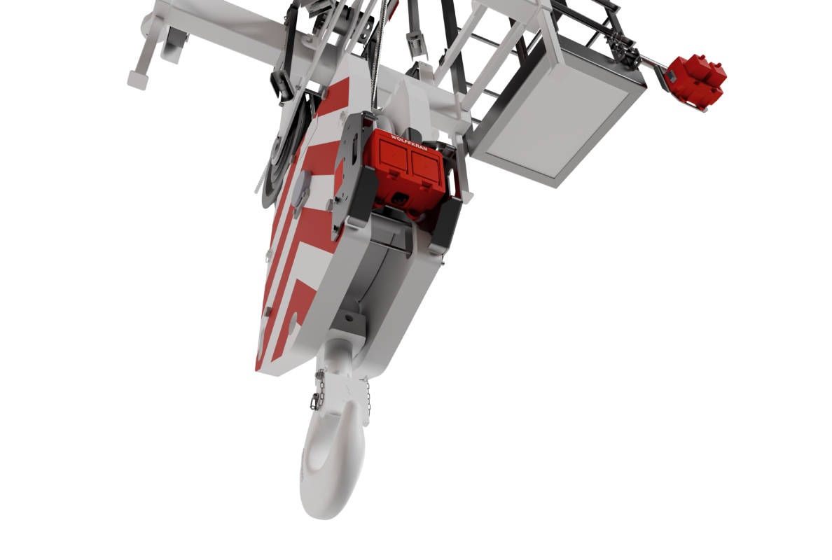 Comfort and Safety Upgrade for Crane Personnel: New WOLFF Crane Control System, New Camera System