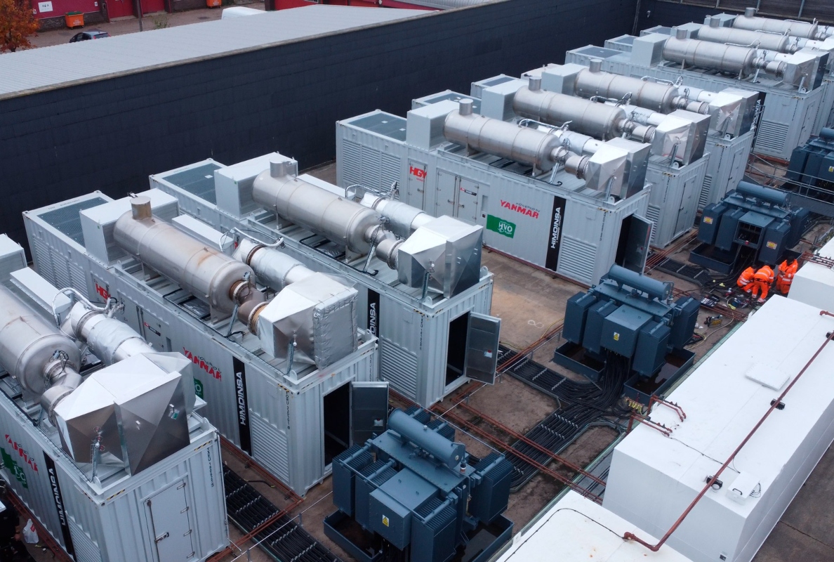 Supplying 20 MW with HGY generators for the capacity market in the United Kingdom