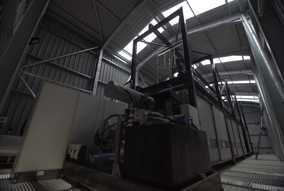 Terex Washing Systems Filterpress, which eliminates the need for settling ponds