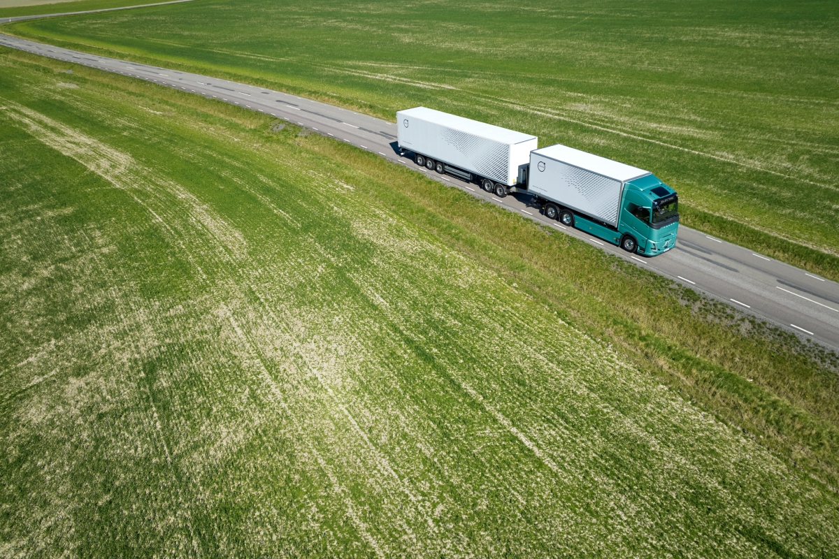 Volvo new electric truck