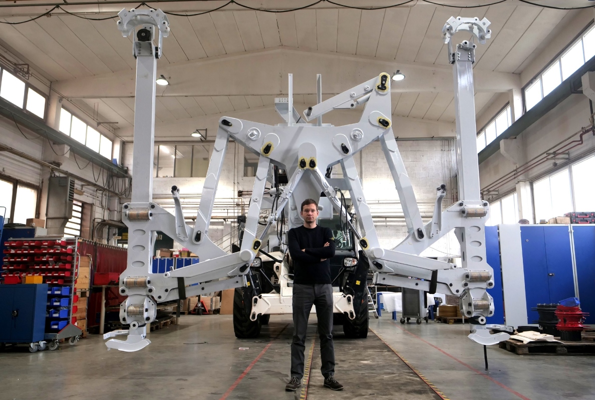 Development Engineer Daniel Kriegl worked with Markus Hatzer and the research and development department at the St. Stefan site to design the MDS 5034.