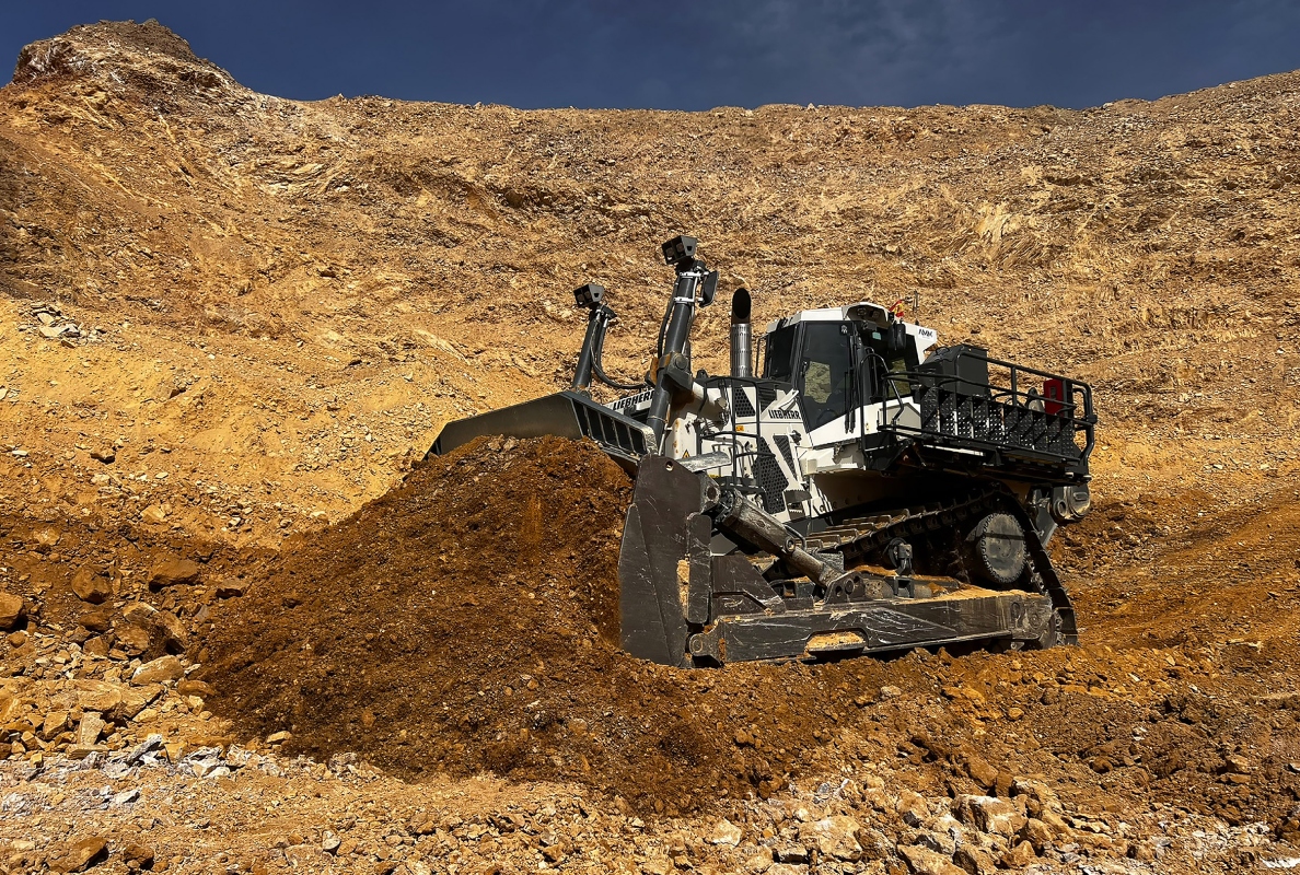Liebherr Crawler Dozers setting new standards in quarry operations.