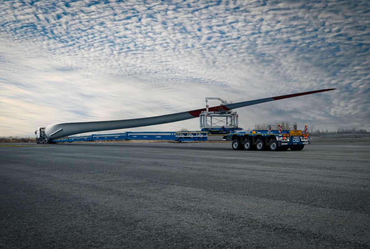 Nooteboom Super Wing Carrier XL (SWC-XL) LASO Transportes from Portugal
