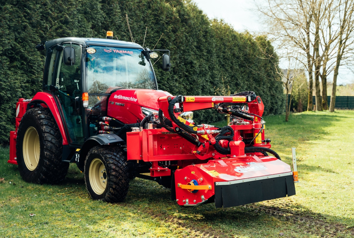 Powerful, yet compact Yanmar SA and YT utility tractor range perfect fit for landscaping, ground care, farming, and gardening