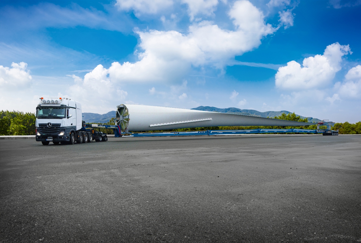 Nooteboom Super Wing Carrier XL (SWC-XL) LASO Transportes from Portugal