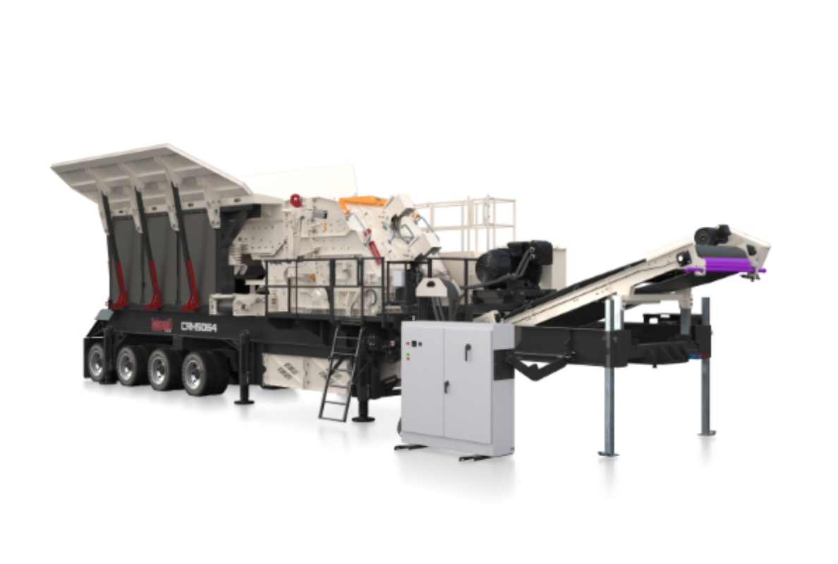 Cedarapids CRH5064 HSI Portable Plant Left Angle