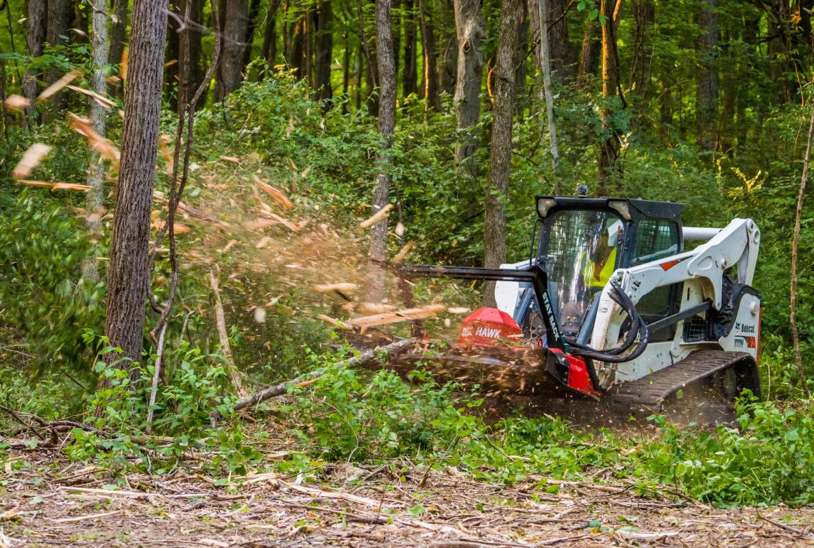 Specifically designed for high-flow skid steers and compact track loaders, Fecon’s new Disc Hawk disc mulcher attachment increases productivity where speed and acreage are more important than material size, making it ideal for fire fuel prevention and agriculture or farm site preparation.